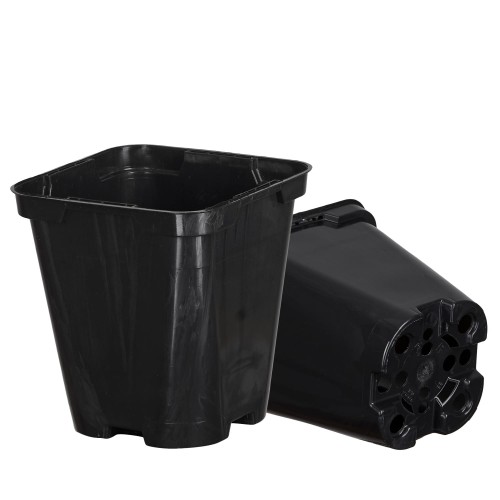 Zum Produkt Tymar Anzuchttöpfe 9x9 Blumentopf, Vierecktopf für Aussaat, für Sämlinge oder Stecklinge, Pikiertöpfe, Kunststoff